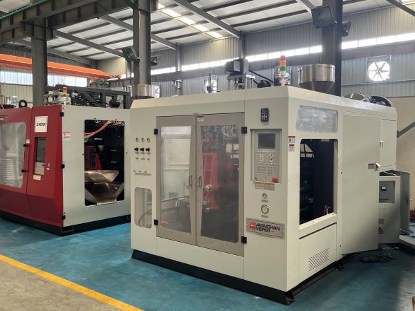 1.5M3/Min 15KW 0,6-0,8MPA Máquina de moldagem por sopro de extrusão de aquecimento de 3 zonas
