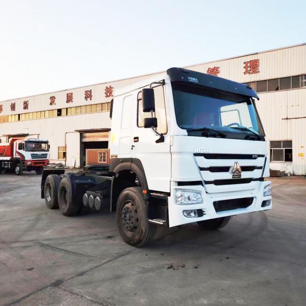 Affordable Used HOWO 6X4 375HP Tractor Truck Head with Comfortable Cabin in Africa
