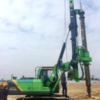 60 chassis 20m de China da máquina de KN.M Hydraulic Pile Drilling 30 Rmp