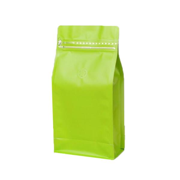 Biodegradable Side Gusset Bags Gravure Printing 130mic With Zipper / Valve