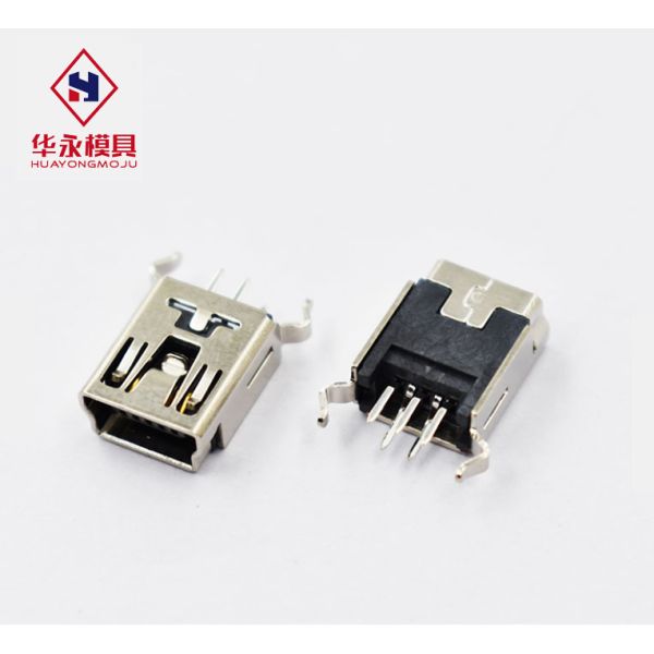 OEM DIP 180degree Female Usb Connector Pcb Mount Socket