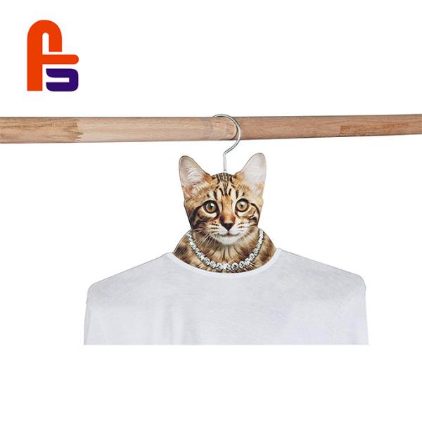 Cute Design Clothes  Flexo Printing BSCI Assured Custom Cardboard Hangers