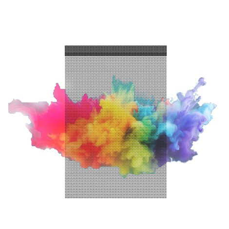 P6.25 Holographic Transparent LED Display Rear Maintenance 85% Transparency 3840Hz