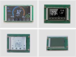 Custom Segment LCD Display with Incell capacitive touchscreen for industrial