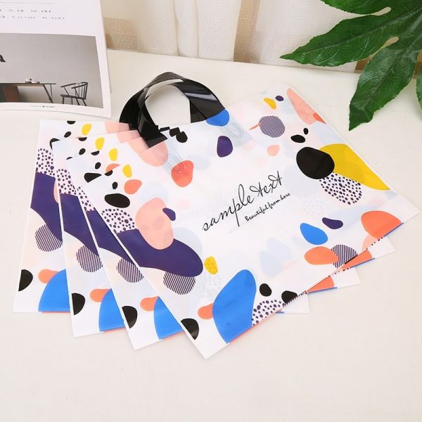 Grocery Supermarket Biodegradable Plastic T Shirt Bag