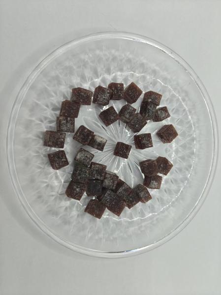 Natural Blueberry Flavored Hawthorn Dices For Snacking