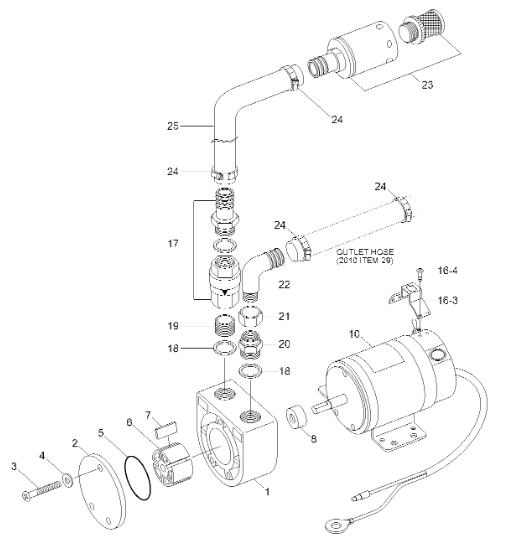 21N6-20311 21N620311 Fuel Filler Pump For HYUNDAI Excavator Spare Parts