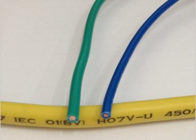 PVC hook-up wire as internal wiring of electrical appliance RV/BV/BVR