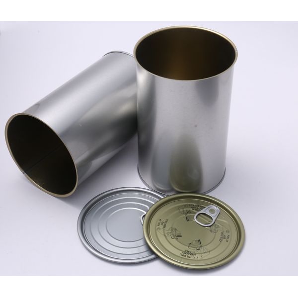 Кофейные орехи Круглые оловянные банки 400 г 500 г 800 г Круговые оловянные контейнеры