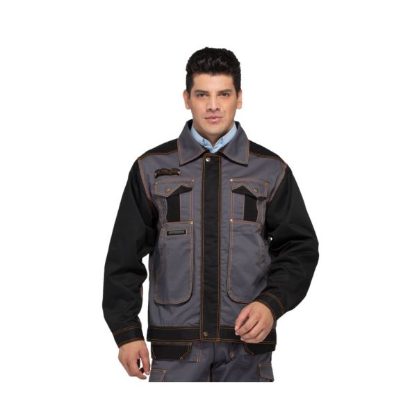 Top Rated Heavy Duty Jacket , Industrial Safety Jacket  Twill 300gsm , Oxford 600D Reinforcement
