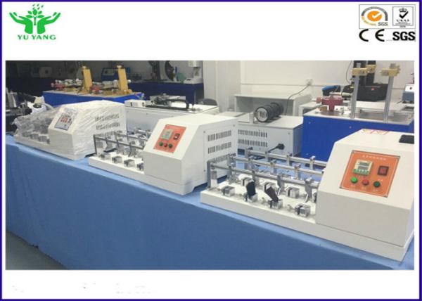 22.5°  Footwear Testing Equipment Leather Bending / Flexural Resistance Tester
