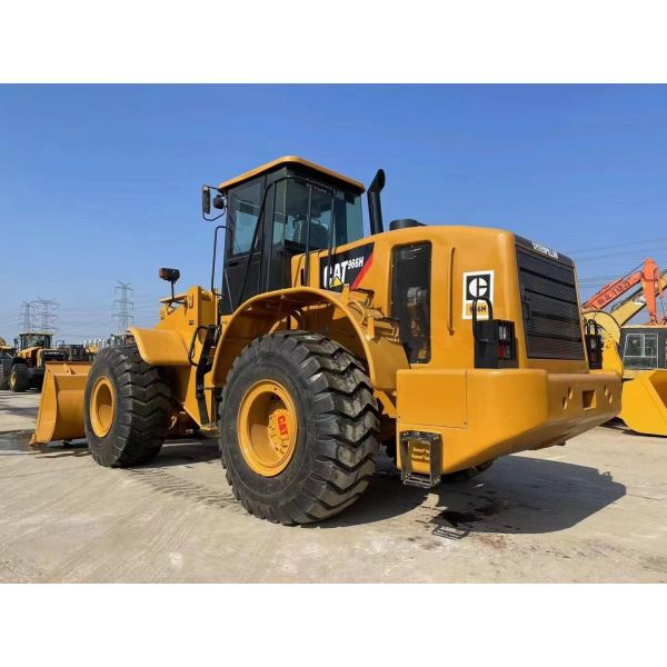 Used original CAT 966H wheel loader, available at a discounted price