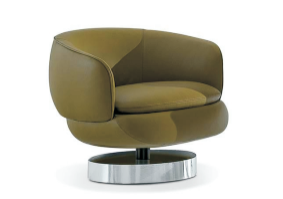 Premium Fabric Lounge Chair Steel Structure Comfortable Seating Elegant Indoor Furniture for Home and Hotel