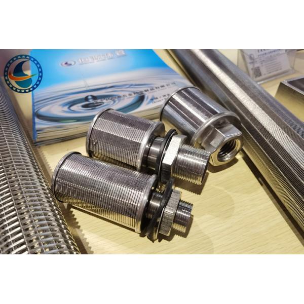 Wedge Wire Water Filter Nozzle Strainer For Water Treatments