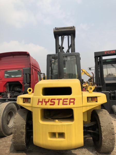 16ton Used  Hyster High Mast Forklift For Lifting Containers Made In USA