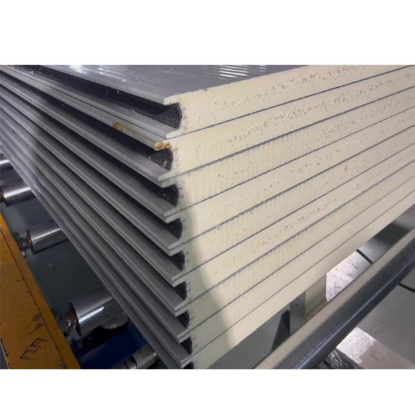 Customized Polyurethane Composite Panels 50mm Insulated Exterior Wall Sandwich Panel