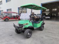 The New Off-Road 4-Seater Green High-End Electric Golf Cart Supports Customized Colors And LOGO Four-Wheel Disc Brakes