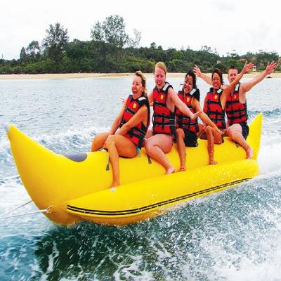 Toy Towable Banana Boat Hot Sale Inflatable Fly Fish Water Sport Game Rubber Boat