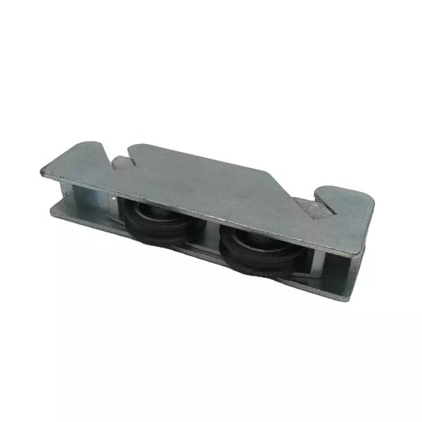 Metal Zinc Alloy Aluminum Sliding Window Wheels Door Runners 100kg Load