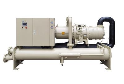 Microcomputer Low Temperature Water Chiller 380V 50Hz Water Cooled Screw Chiller