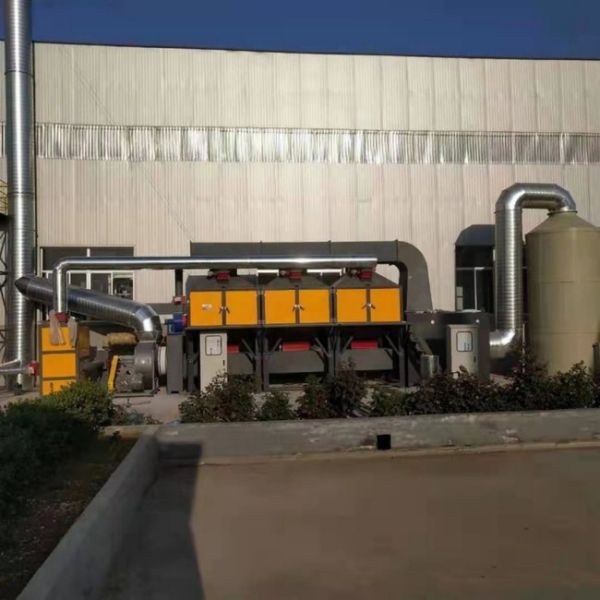 Industrial VOCs Filtration And Waste Gas Treatment System For Factory Emissions Control