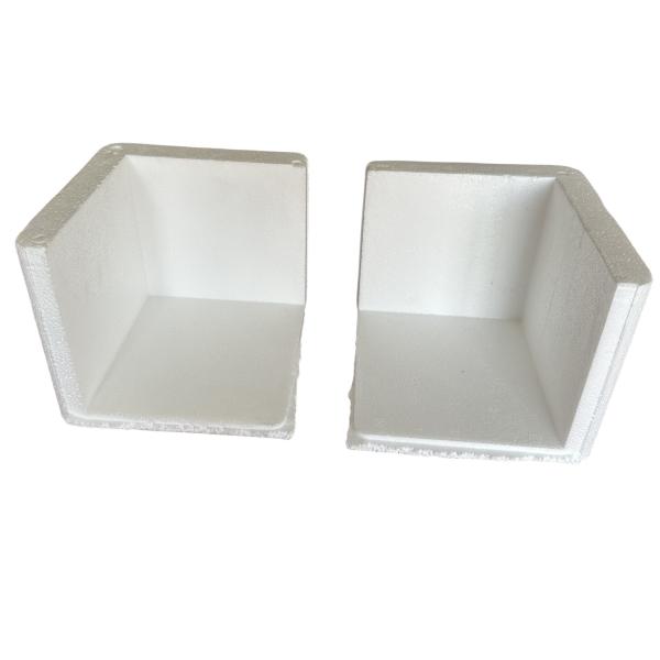 EPS foam corner furniture glass panels and electronic equipment corner packaging customized