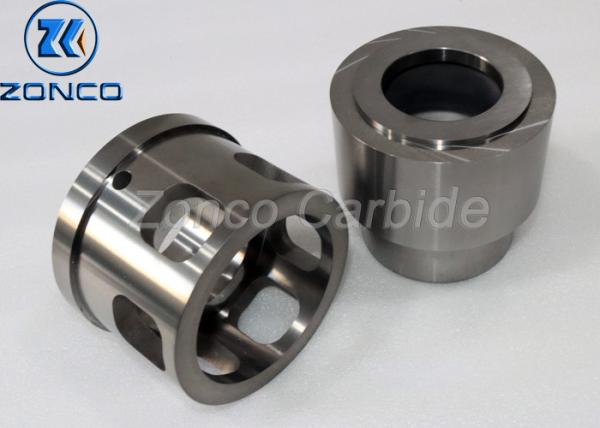 Anti Corrosive Tungsten Carbide Valve Seats ISO Certificated Stable Toughness