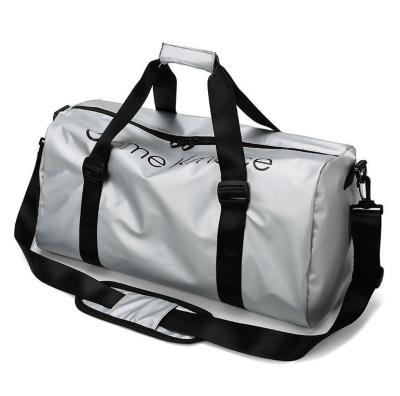Saco de duffel esportivo de cores vivas Saco de ginástica de nylon com alças de transporte ajustáveis