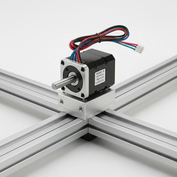 Nema 8 non-captive stepper motor 20x20x27mm 15mN.m holding torque 0.65 DC power for cnc for XYZ three-dimensional workbench