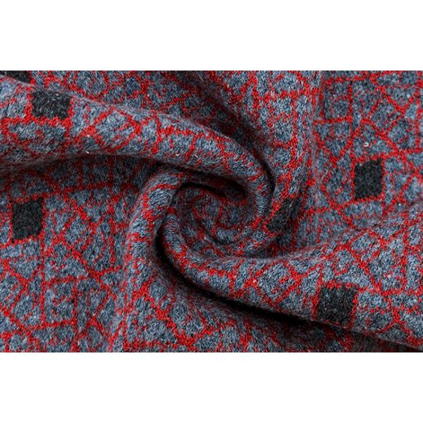 Anti Static Viscose Linen Blend Fabric 330gsm High End Weft Knitted Fabric