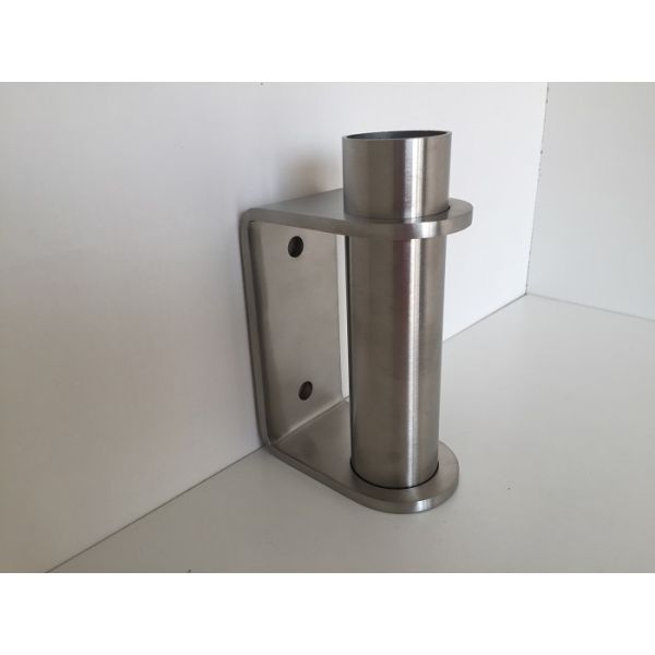 42.4mm Brushed Wall Bracket Working for Inox and Glass Balustrade