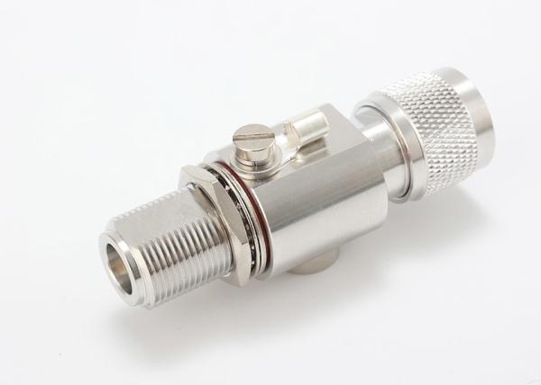 Waterproof Antenna Lightning Arrester Positive To Negative Conventional Lightning Arrester