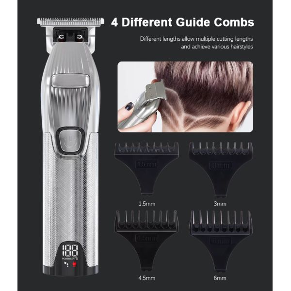 Забота перезаряжаемые регулируемых людей Clippers 100v-240v триммера волос личная