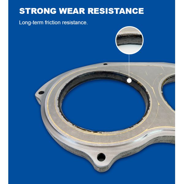 Concrete Pump Wear Plate DN200/230/260 Tungsten Carbide 15-20mm