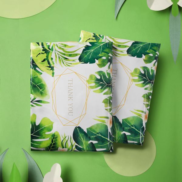 2.35Mil Printed Poly Mailer Bags Waterproof Courier Poly Bags