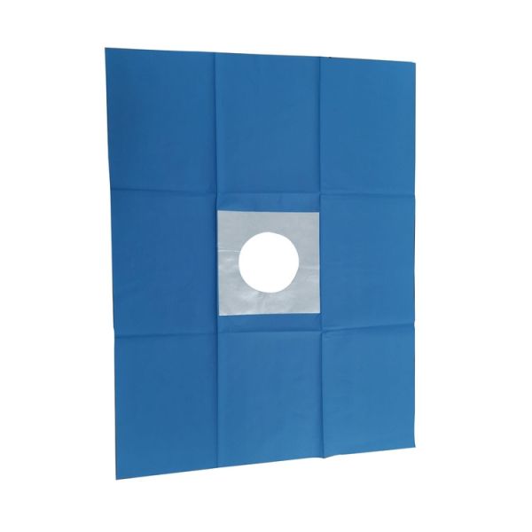 Newest Design Disposable Surgical Fenestrated Drapes With Fenestrated