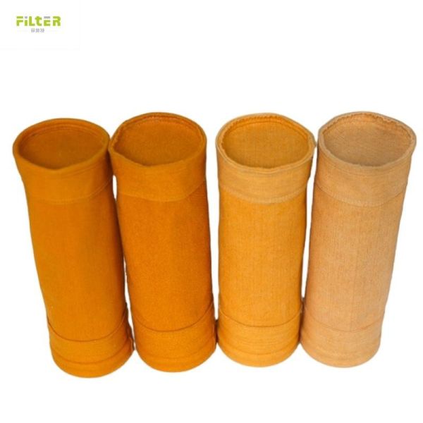 Customized Size 500gsm Polyester Filter Bag For Cement Dust Collector