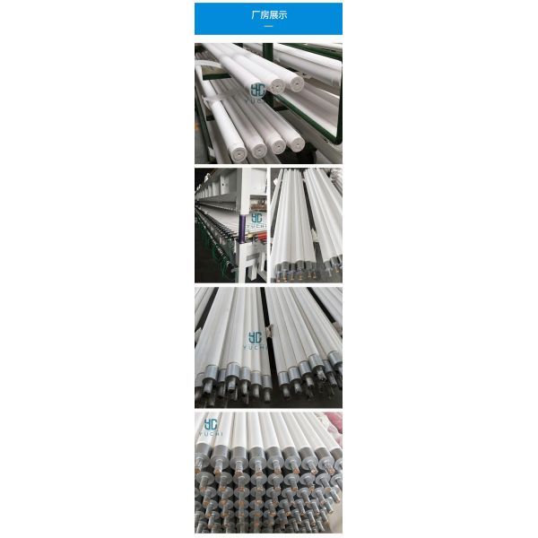 Сплавленный кремний Керамические ролики для стеклянной закаливающей печи, производство кремниевой стали, лехр & лор плавучая стеклянная линия