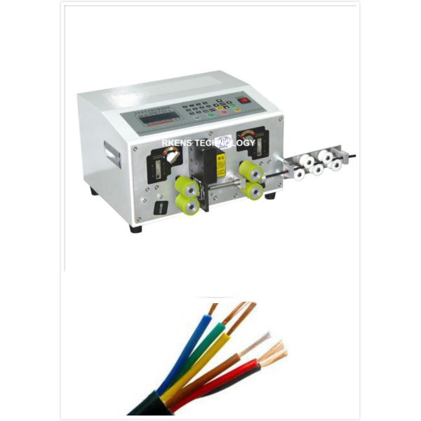 Multi Conductor Cable Cutting Machine Fast Speed Stripping Multi Core Cable Jacket