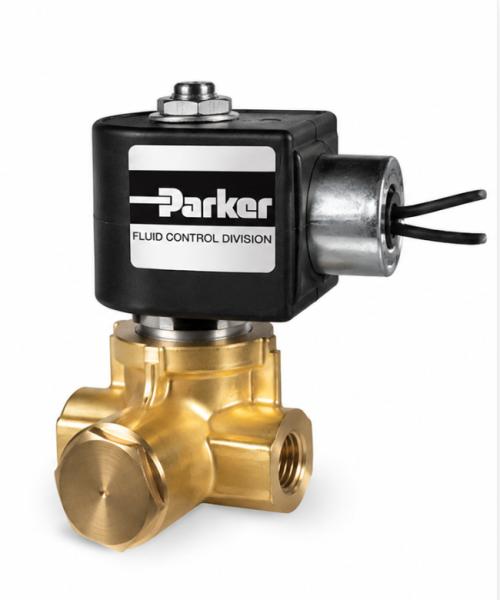 Parker 2-Way Normally Open Solenoid Valve 1/4 Pipe Thread – Part No. 73222BN2MN00N0C111C1
