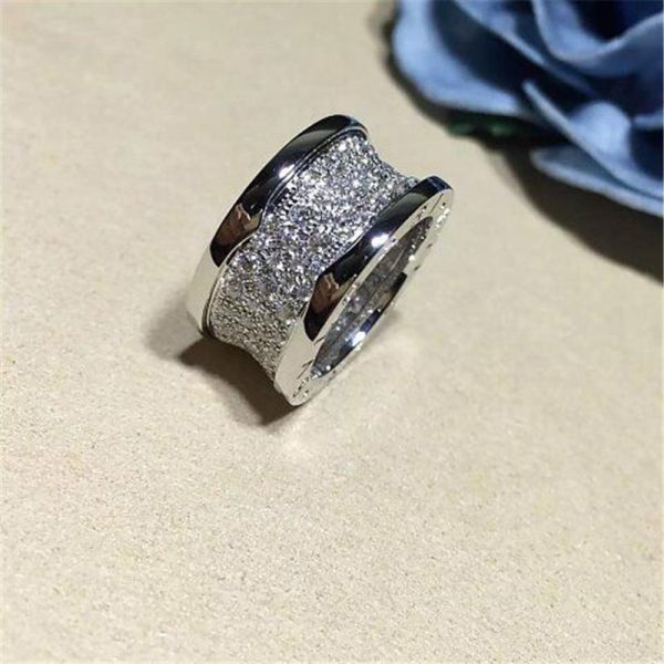 Luxury jewe factory B.zero1  series  ring 18k white gold yellow gold rose gold diamond ring