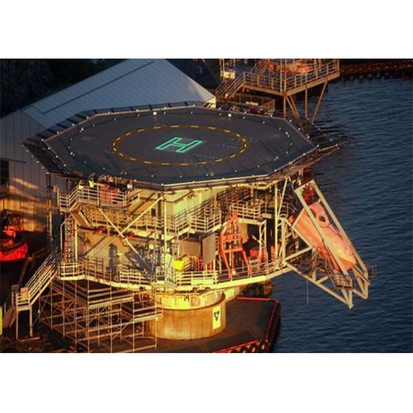 Estabelecimento de instalações de petróleo offshore