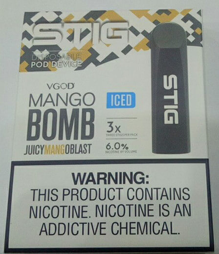 2019 trending products disposable vape pen from vgod stig brand