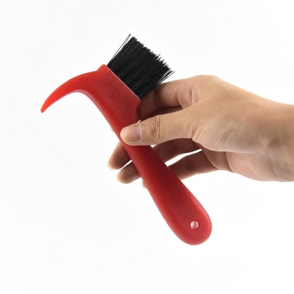 PP Horse Hoof Cleaning Tool Plastic Handle Easy Operation 16cm Length