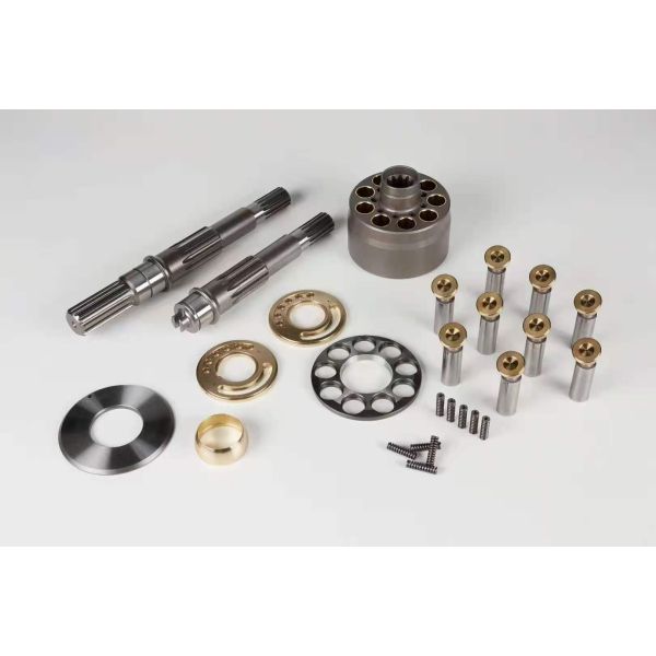 MKV23 MKV33 Части экскаватора гидравлического насоса Блок цилиндра Пистоновый клапан