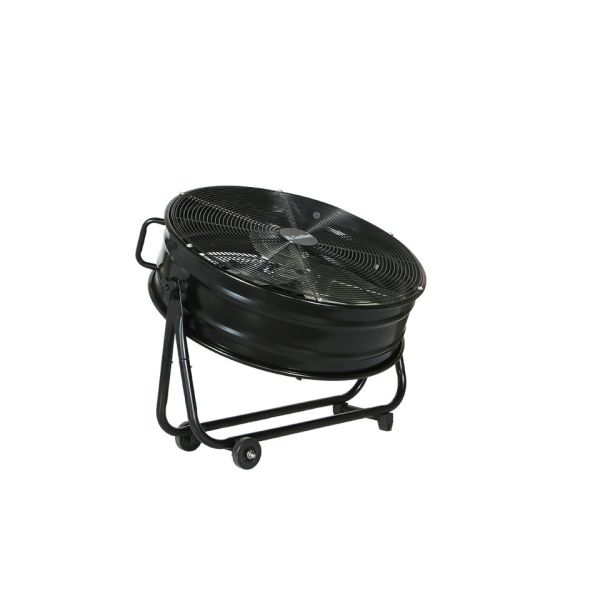 Stainless Steel Industrial Drum Fans 4625 CFM 0.55A Big Air Flow 120W 6.9m/s For Worhshop