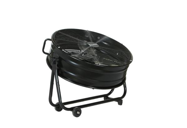 24inch Industrial Drum Fans 12800 CFM 37.5KG Big Air Flow For Worhshop