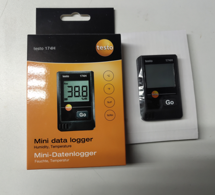 Testo 174H デジタル温度と湿度 ミニデータロガー 注文番号 0572 6560 Testo174H データロガー
