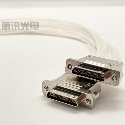 J30jr-25tkl-a mili-tary Grade Miniature Connector Customized with Tail Clip.