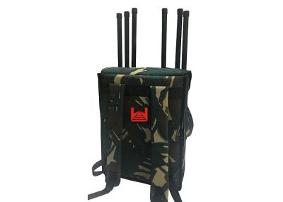 Tipo portátil tático da trouxa de W do jammer 120 do sinal do telefone celular de Manpack